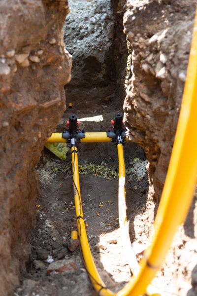 Propane Piping in Canton
